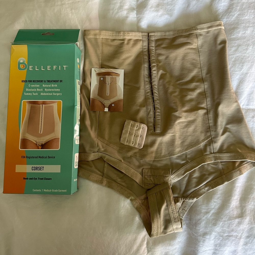 Bellefit Postpartum Girdle Corset Size XL